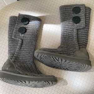 Grey UGG boots